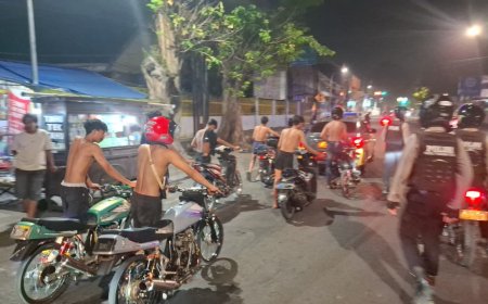 Polres Pasuruan Kota Tindak Balap Liar, 14 Motor Diamankan