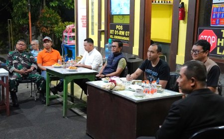 Sambang Poskamling Jadi Wujud Kehadiran Polisi di Tengah Masyarakat
