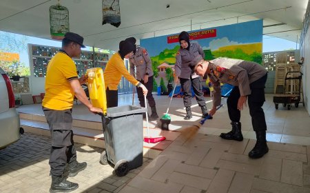Vihara di Lawang Jadi Lokasi Bakti Religi Polres Malang Menjelang Hari Bhayangkara