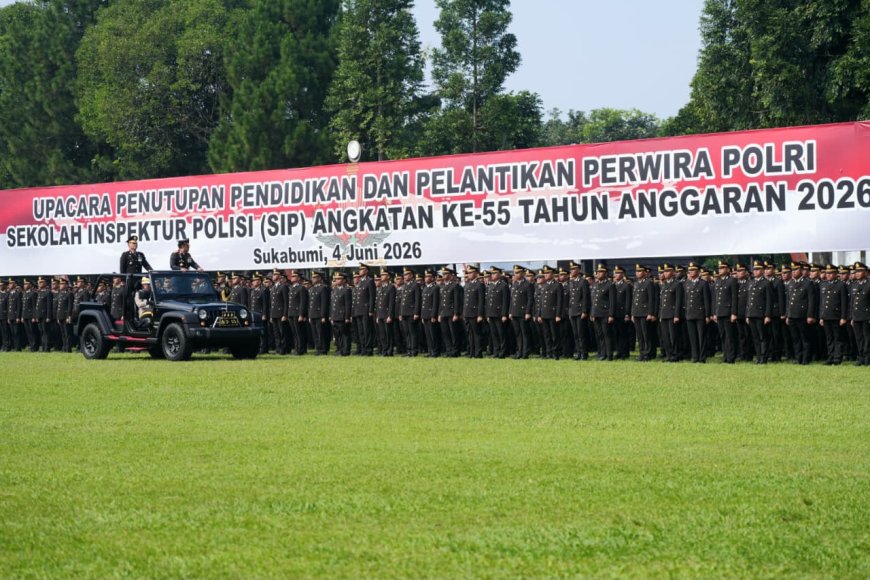 1.848 Perwira Baru Siap Tingkatkan Kualitas Pelayanan Kepolisian