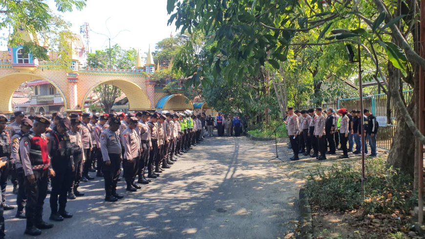 Ratusan Personel Disiagakan Amankan Pengesahan Warga Baru PSHT di Surabaya